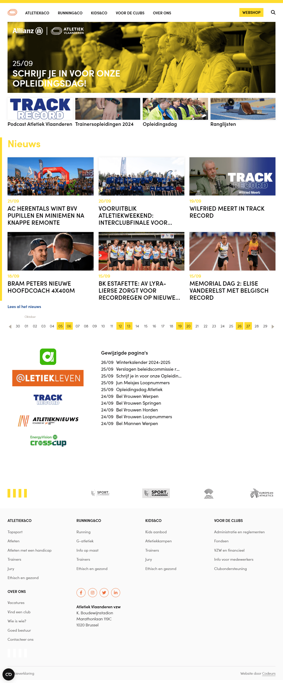 atletiek.be