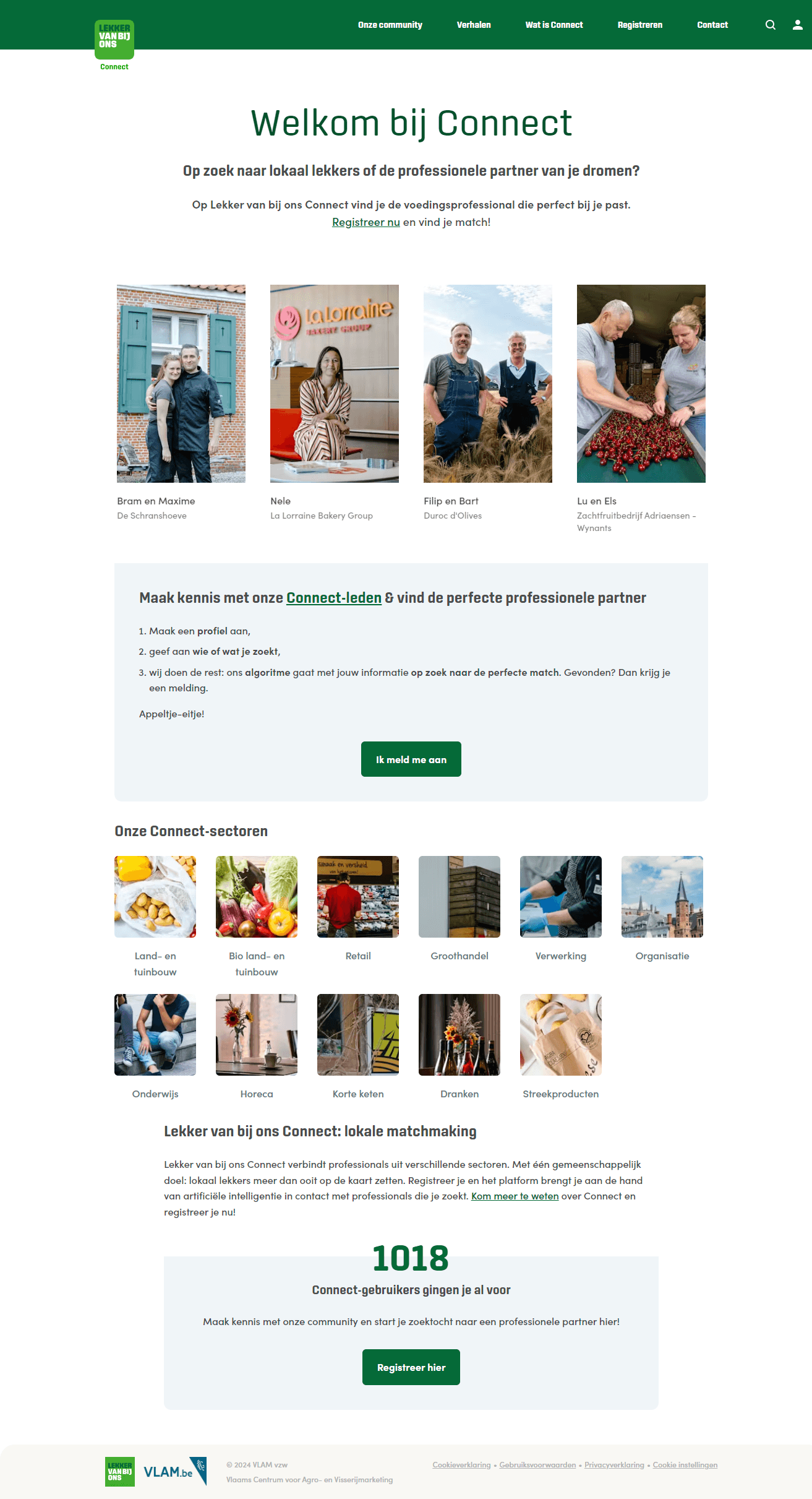 Lekker van bij ons Connect